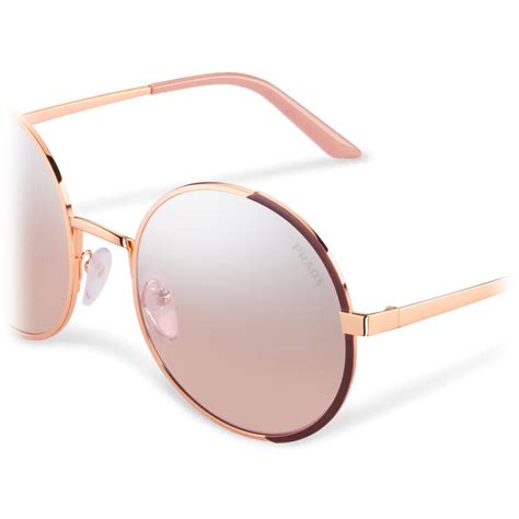 prada rose gold eyeglasses